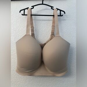 Soma Wireless Bra 38D, nude